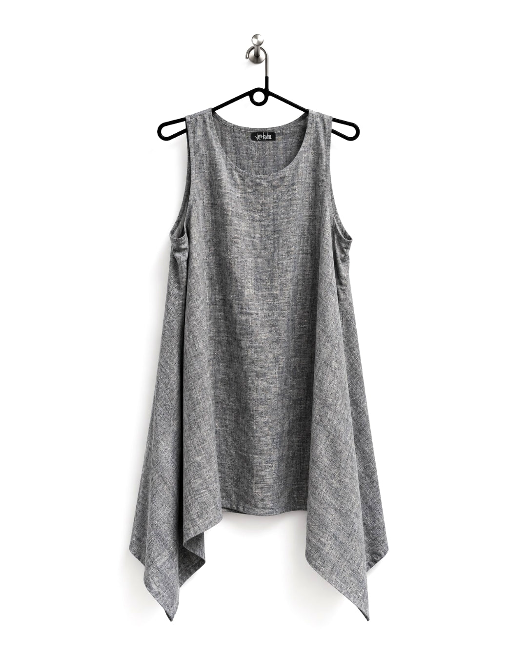 Jen Kahn Linen Riviera Dress in Melange pure linen