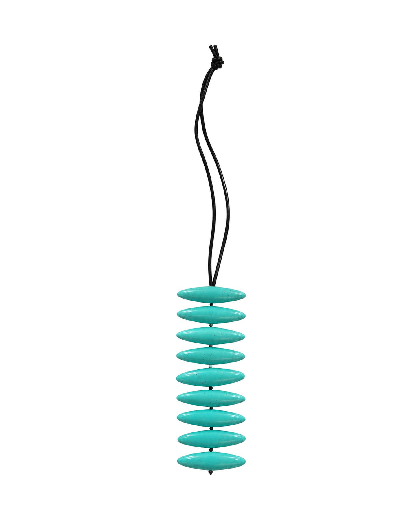 Jen Kahn Assegai Pendant | Sculptural Resin Necklace