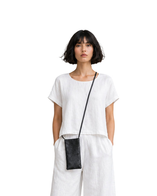 Jen Kahn Small Leather Shoulder Bag