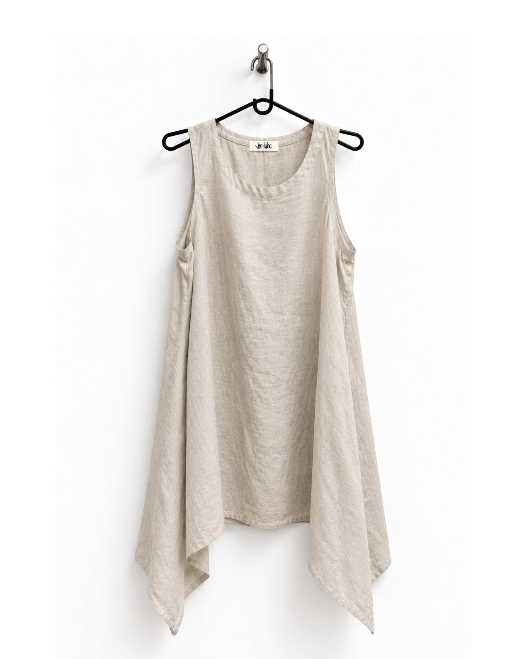 Jen Kahn Linen Riviera Dress in Natural pure linen