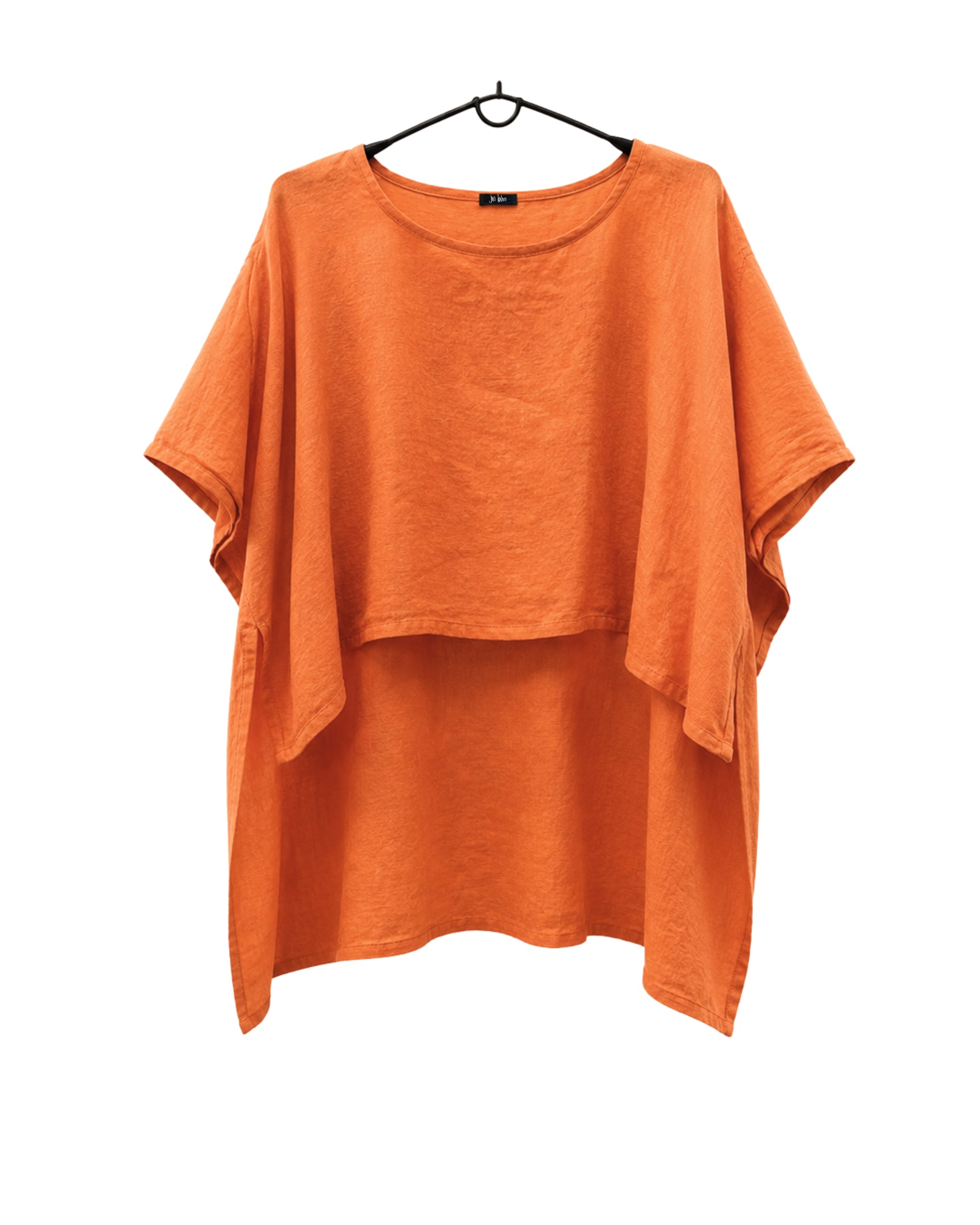 jen kahn Linen Tokyo Top in White – lightweight pure linen women’s top