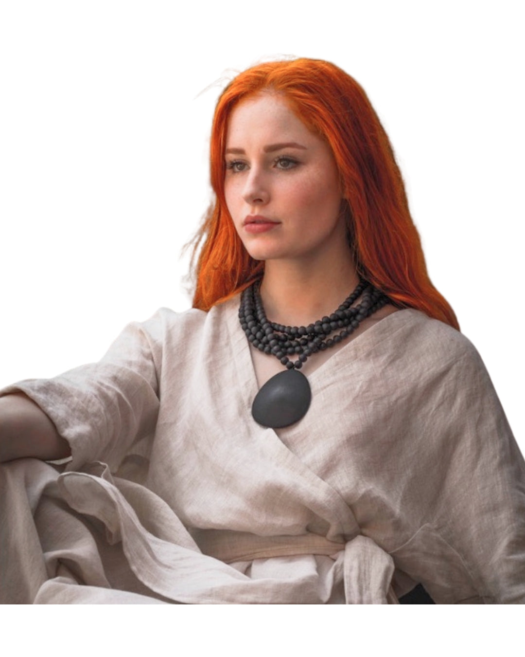 Multistrand Beaded Dome Pendant