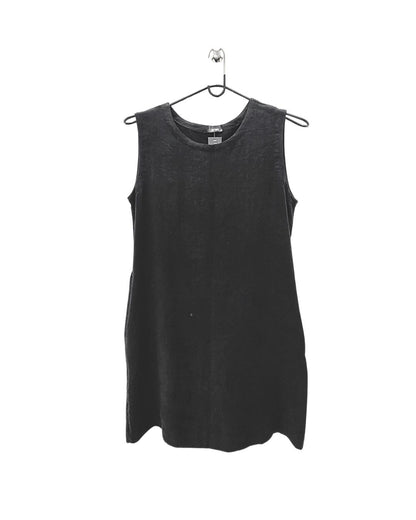 Jen Kahn Short Linen Dress in Black – timeless pure linen women’s dress