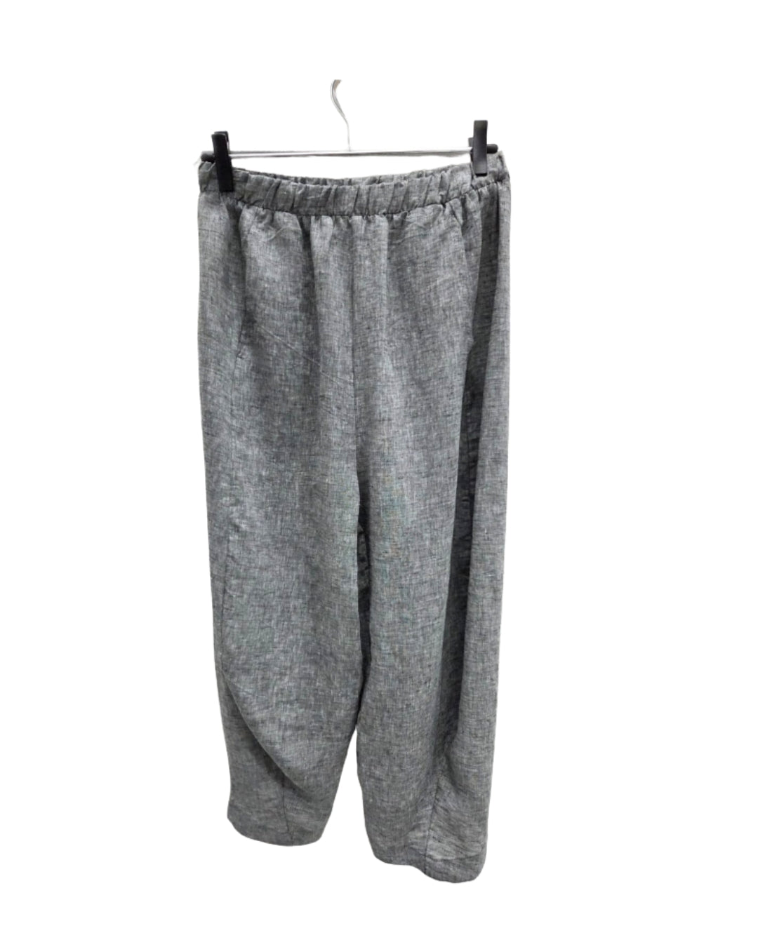 jen kahn Tokyo Linen Pants in Melange– - elegant pure linen trousers