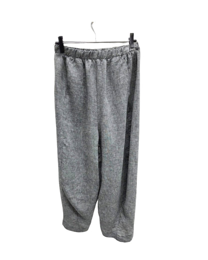 jen kahn Tokyo Linen Pants in Melange– - elegant pure linen trousers