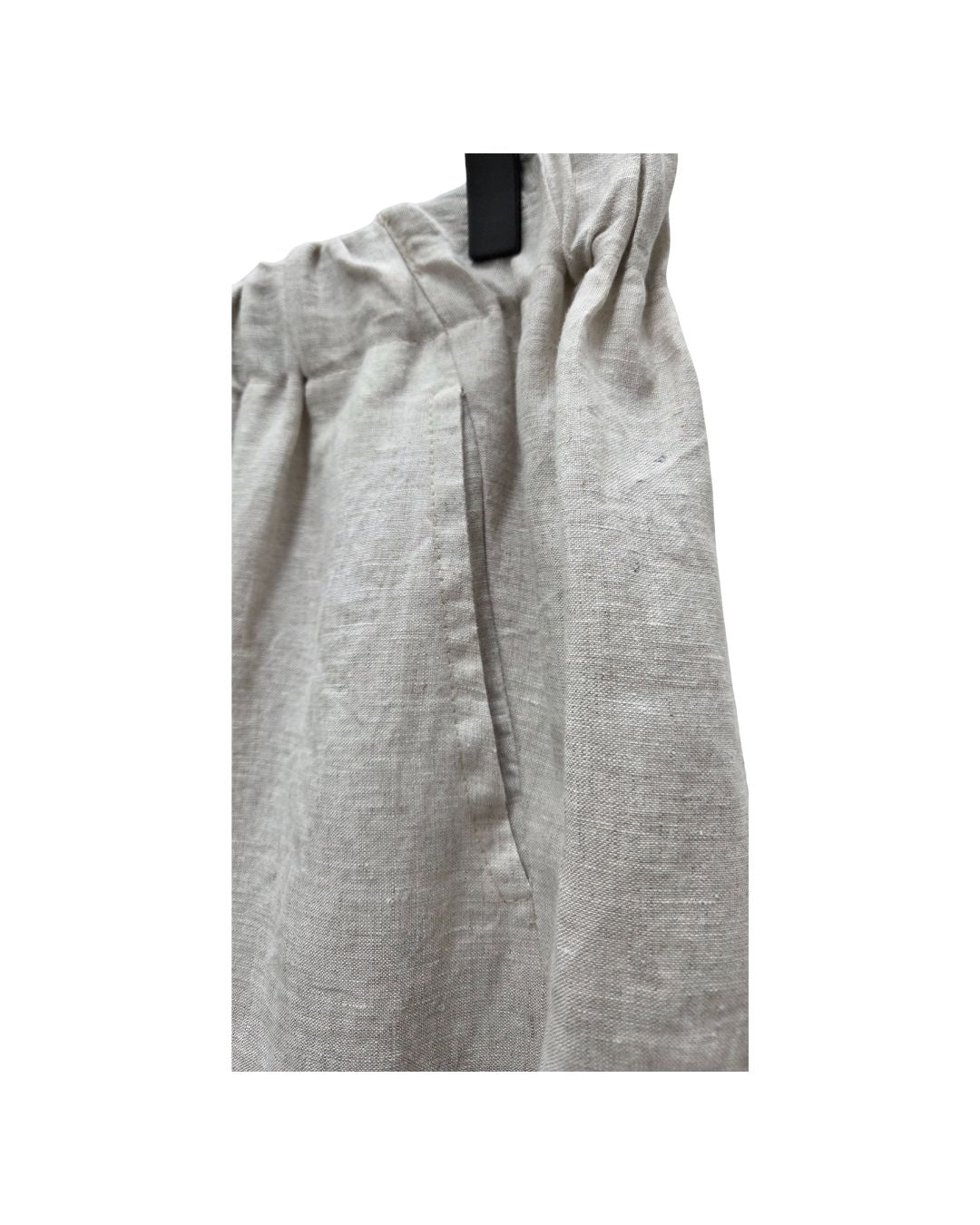 jen kahn Tokyo Linen Pants in Natural – relaxed pure linen trousers
